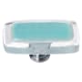 Sietto Reflective 2 Inch Rectangular Cabinet Knob Polished Chrome