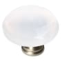 Sietto Cirrus 1-1/4 Inch Mushroom Cabinet Knob Satin Nickel