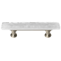 Sietto Skinny Glacier 3 Inch Center to Center Bar Cabinet Pull Satin Nickel