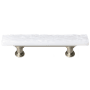 Sietto Skinny Glacier 3 Inch Center to Center Bar Cabinet Pull Satin Nickel