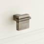 Signature Hardware Marta Solid Brass Cabinet Knob Antique Pewter