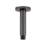 Signature Hardware 4" Round Ceiling-Mount Shower Arm Gunmetal