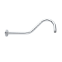Signature Hardware Victorian 17" Wall Mounted Shower Arm and Flange Chrome
