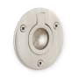 Signature Hardware 2 Inch Center to Center Flush Cabinet Pull Brushed Nickel