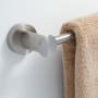 Signature Hardware Prague 24" Towel Bar Brushed Nickel