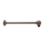 Signature Hardware Ornate 19-5/8" Wall Mounted Standard Shower Arm and Flange Oil Rubbed Bronze