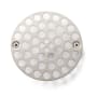 Signature Hardware Modern Shower Drain Strainer Brushed Nickel