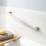 Signature Hardware Armand 18" Grab Bar Brushed Nickel