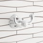 Signature Hardware Cooper Double Robe Hook Chrome