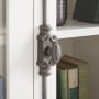 Signature Hardware Mini Beaded 27 Inch Tall Iron Cremone Bolt Cabinet Latch Antique Iron