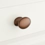 Signature Hardware Rennes Oval Cabinet Knob Oil Rubbed Bronze