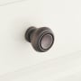 Signature Hardware Cipullo 1-1/4 Inch Diameter Mushroom Cabinet Knob Oil Rubbed Bronze