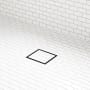 Signature Hardware Cohen 4" Tile Insert Shower Drain with Flange Matte Black