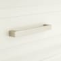 Signature Hardware Gebara 6-1/2 Inch Center to Center Bar Cabinet Pull Brushed Nickel