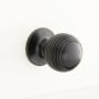 Signature Hardware Garneau 1-1/4 Inch Diameter Round Cabinet Knob Matte Black