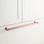 Signature Hardware 18" Colville Solid Brass Appliance Pull Antique Copper