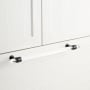 Signature Hardware 15" Beryn Acrylic Appliance Pull Matte Black