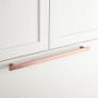 Signature Hardware 18" Covello Solid Brass Appliance Pull Antique Copper