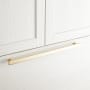 Signature Hardware 18" Covello Solid Brass Appliance Pull Polished Brass