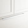 Signature Hardware 18" Covello Solid Brass Appliance Pull Chrome