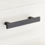 Signature Hardware 6" Covello Solid Brass Cabinet Pull Matte Black