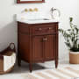Antique Brown / Carrara Marble
