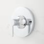 Signature Hardware Lentz Pressure Balanced Valve Trim Only with Lever Handle - Less Rough-In Valve Chrome