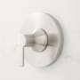 Signature Hardware Lentz Pressure Balanced Valve Trim with Lever Handle - Accufit Rough-In Valve Included Brushed Nickel