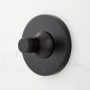 Signature Hardware Lentz Pressure Balanced Valve Trim Only with Knob Handle - Less Rough-In Valve Matte Black