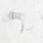 Signature Hardware Mendi Single Robe Hook Polished Chrome