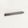 Signature Hardware Lemos 3 and 4 Inch Center to Center Finger Cabinet Pull Brushed Bronze