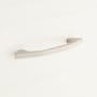 Signature Hardware Tudelo 3-3/4 Inch Center to Center Handle Cabinet Pull Satin Nickel