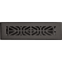 Signature Hardware Stritzel 11-1/4" x 3-1/2" Floors Black