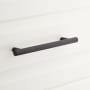 Signature Hardware Avignon 3-3/4 Inch Center to Center Bar Cabinet Pull Matte Black