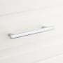 Signature Hardware Avignon 3-3/4 Inch Center to Center Bar Cabinet Pull Polished Chrome