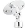 Signature Hardware Swivel Shower Support with 5/8" OD Ceiling Flange Chrome