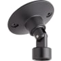 Signature Hardware Swivel Shower Support with 5/8" OD Ceiling Flange Matte Black