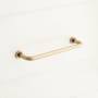 Signature Hardware Sidra 5-1/8 Inch Center to Center Handle Cabinet Pull Antique Brass