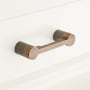 Signature Hardware Sayler 3 Inch Center to Center Handle Cabinet Pull Antique Brass
