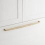 Signature Hardware Ponderay 18 Inch Center to Center Bar Cabinet Pull Antique Brass