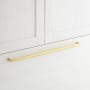 Signature Hardware Ponderay 18 Inch Center to Center Bar Cabinet Pull Satin Brass