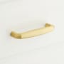 Signature Hardware Ponderay 3-3/4 Inch Center to Center Bar Cabinet Pull Satin Brass