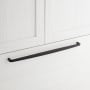 Signature Hardware Ponderay 18 Inch Center to Center Bar Cabinet Pull Matte Black