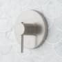 Signature Hardware Lexia Thermostatic Valve Trim - 1/2" Rough-In Valve Included Brushed Nickel