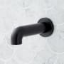 Signature Hardware Lexia 6-7/8" Tub Spout Matte Black