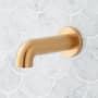 Signature Hardware Lexia 6-7/8" Tub Spout Brushed Gold