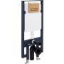 Signature Hardware 1.1 / 1.6 GPF Dual Flush Toilet Tank Only with Actuator Plate Flush Brushed Gold