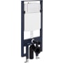 Signature Hardware 1.1 / 1.6 GPF Dual Flush Toilet Tank Only with Actuator Plate Flush White