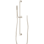 Signature Hardware 1.8 GPM Contemporary Tubular Single Function Hand Shower Package - Includes Slide Bar and Hose Polished Nickel