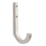 Signature Hardware Jarwin Single Robe Hook Brushed Nickel